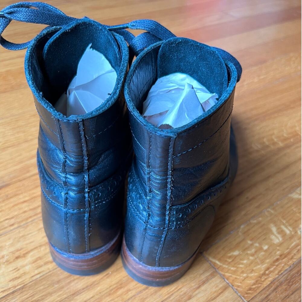 Discontinued Wolverine 1000 Mile Evelyn Women's 7.5B Black Leather Boots - Used - Picture 5 of 12